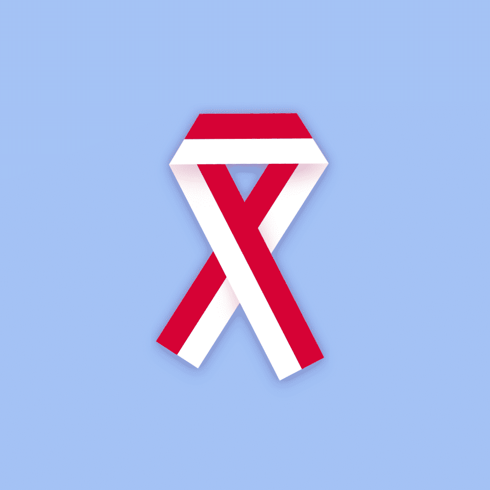 Head and neck cancer ribbon